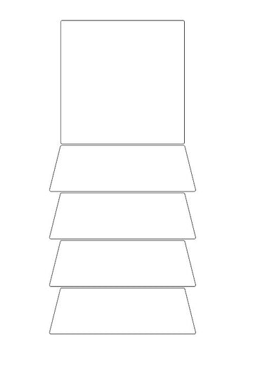 Voron 0 Top Hat - Acrylic Panels