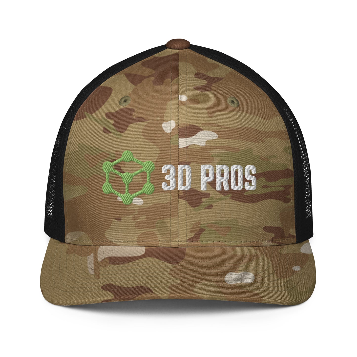Closed-back trucker cap